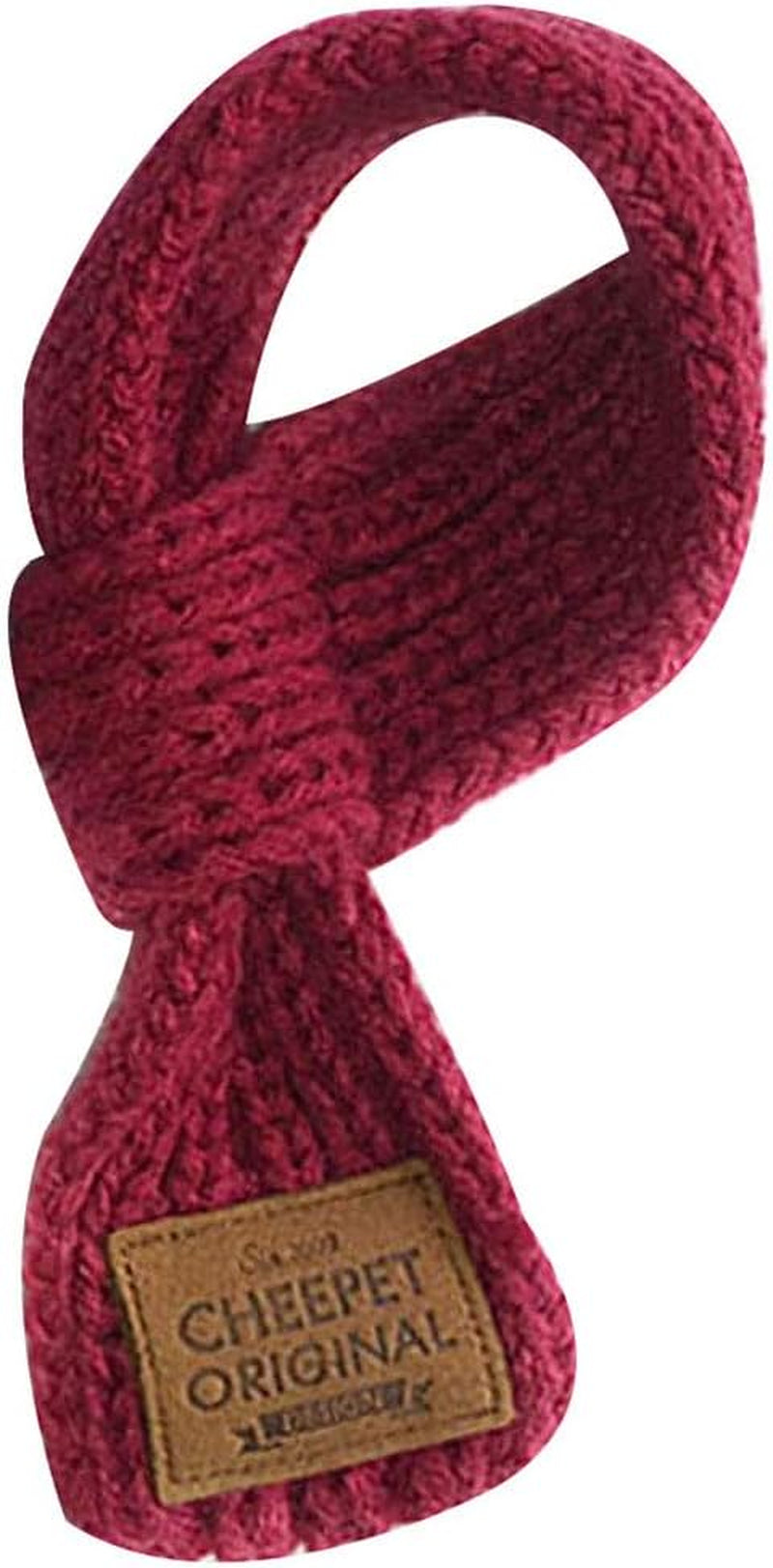 Buddy Christmas Pet Dog Scarf Winter Warm Puppy Knit Scarf Cute Teddy Neck Warmer Bandana