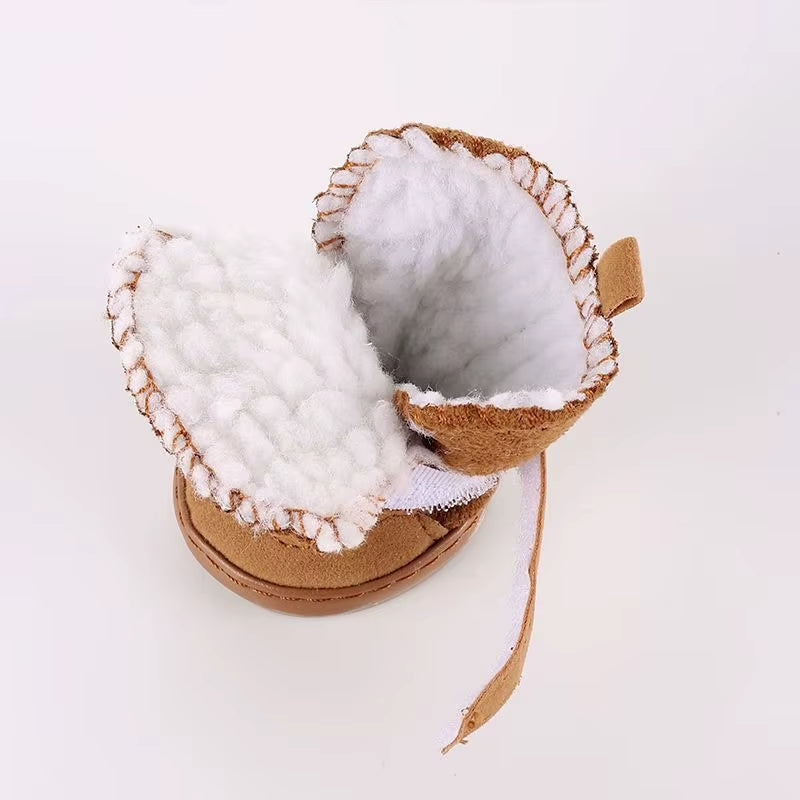 Cozy Plush Cotton Pet Snow Boots for Cats & Dogs – Soft, Comfortable, and Washable Winter Shoes for Small Pets